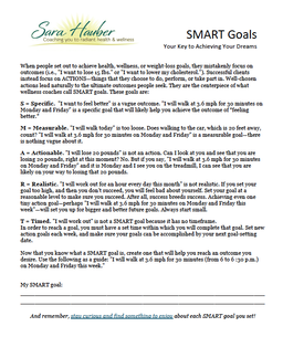 SMART Goal Worksheet