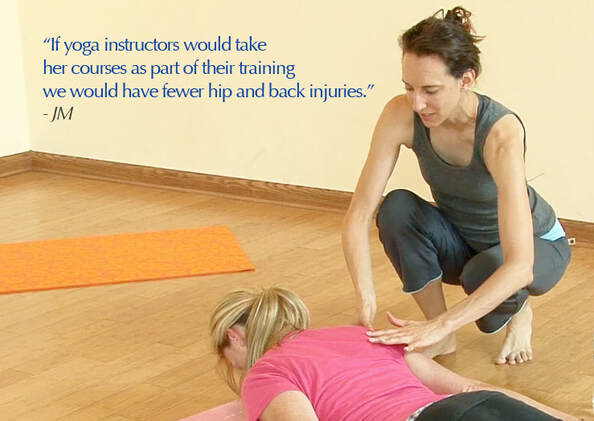 Sara Hauber solves yoga injuries